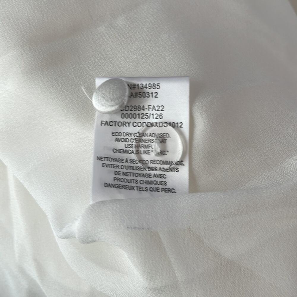 For Love & Lemons White Esme Puff Sleeve Bridal Gown Size Medium - Picture 12 of 13